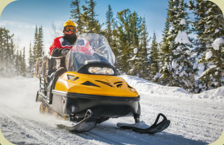 Reserve lodging for snowmobiling and trail riding!